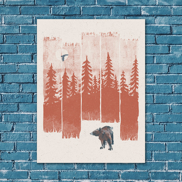 Bear in the Wild Poster